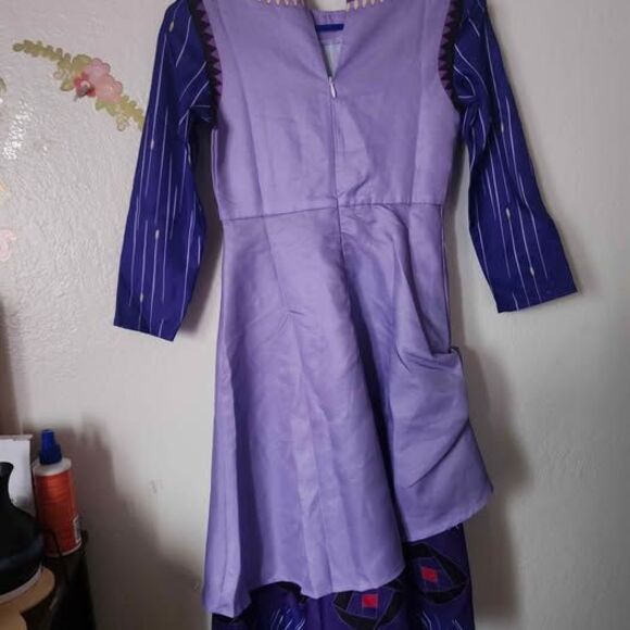 Unbranded Other - Girls Layered Long Sleeve Prairie Look Dress